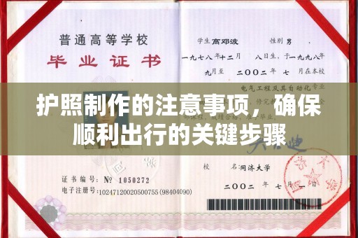 内丘护照制作的注意事项，确保顺利出行的关键步骤