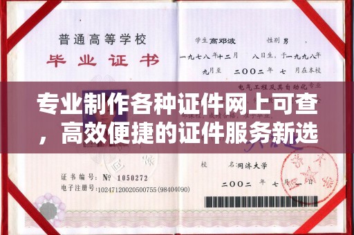 内丘专业制作各种证件网上可查，高效便捷的证件服务新选择