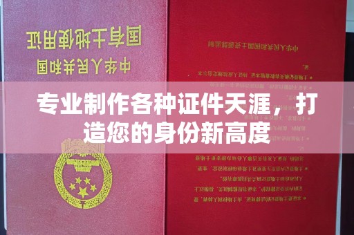 内丘专业制作各种证件天涯，打造您的身份新高度